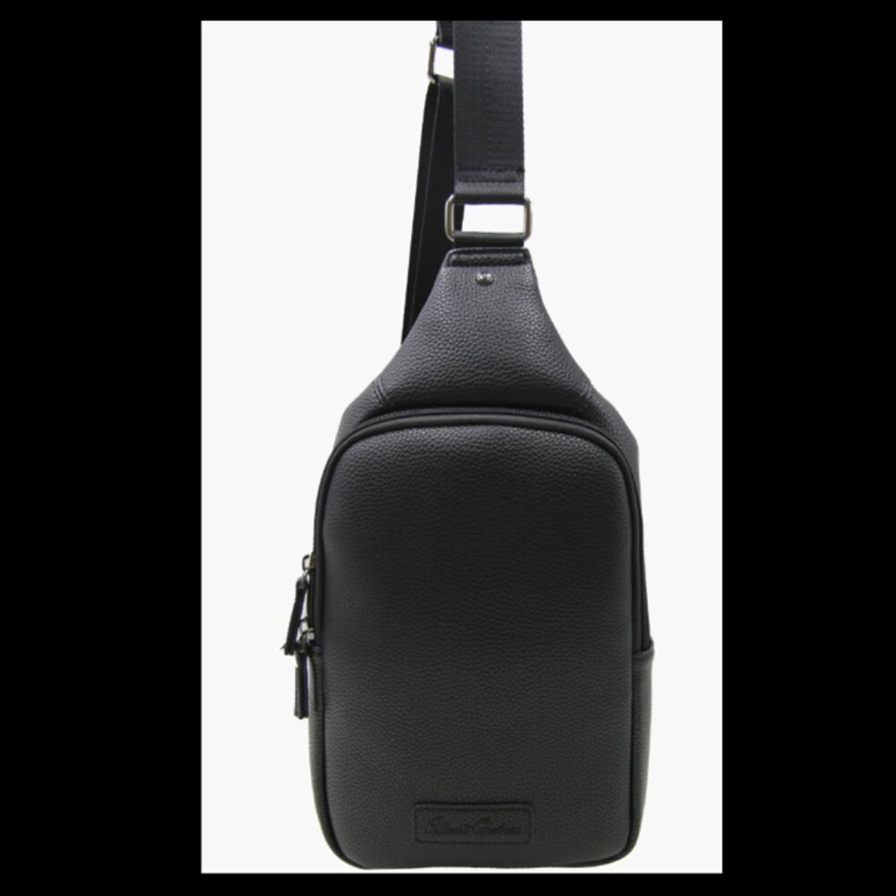 Robert Graham - "Dash" Sling/Crossbody Bag - BLK Leather